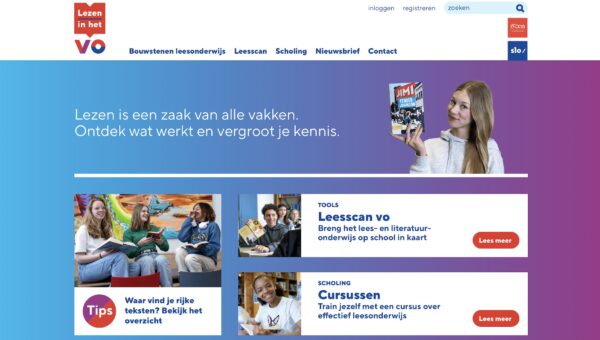 Gebruik de website lezeninhetvo.nl