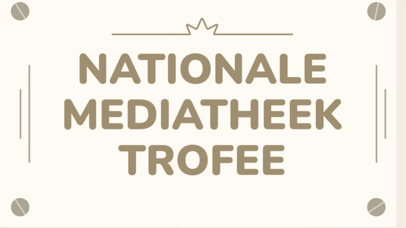 Doe mee aan de Mediatheek Trofee 2026